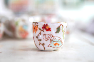 “Pear & Goldfish” Small Treasure Jar