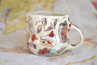 “Strawberry Soda & Gumballs” 18 oz Mug