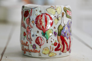Kitty & Metro Mug 20 oz