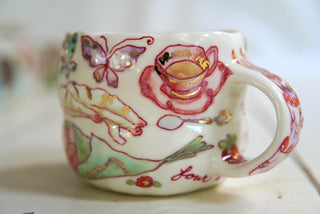 “Dove with Garland” 12 oz Mug