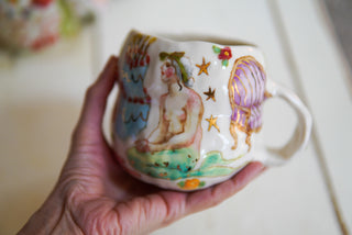 “Siren and Two Chairs” 18 oz Mug