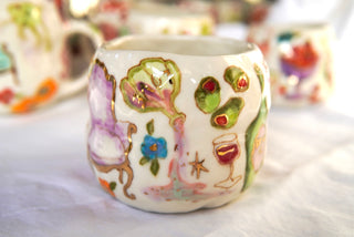 “Oui Oui Brown Kitty” 12 oz Mug