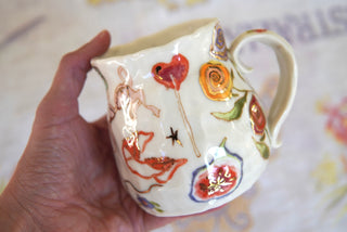 “Knitty Cat & Two Balloons” 15 oz Mug