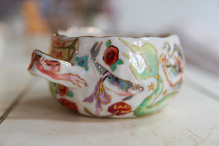 "Exit" Bowl with Handles