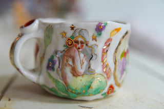 "Statue & Thank You" 14 oz Mug