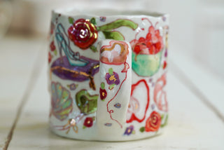 Cheetah & Glass Slipper Mug 20 oz