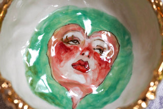 Gilded Candy Bowl 5.5" x 2.4"