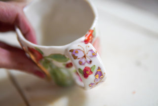 Grumpy Kitty Portrait 9 oz Mug