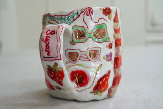 Gingham Bikini 14 oz Mug