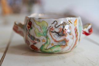 "Exit" Bowl with Handles