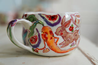 "Brown Paper Bunny" 15 oz Mug