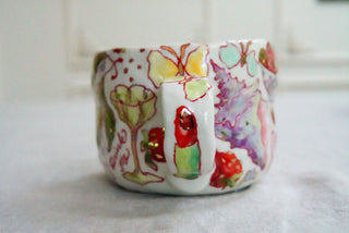 Mermaid & Bluebird 16 oz Mug