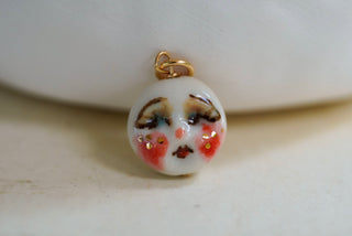 Moon Face Charm VIII 1.4 cm