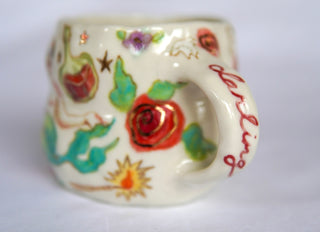 "Siren & Traffic Light" 14 oz Mug