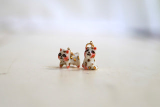 Sitting Kitty Figurine Charm