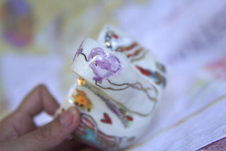 SECONDS "Striped Chaise" 8 oz Mug