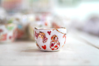 “Turquoise Chair” Tiny Treasure Jar