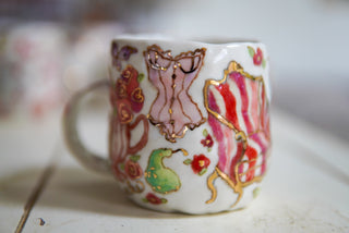 Kitty & Cupcake Platter 15 oz Mug