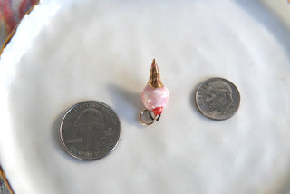 “Strawberry Ice Cream” Charm