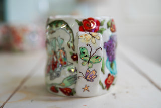 "Lamb & Three Candy Bags" 17 oz Mug