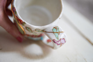 Three Bluebirds & Hound 9 oz Mug