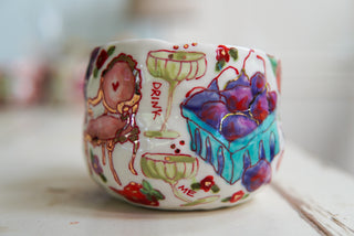 "Swan & Pink Heels" 15 oz Mug