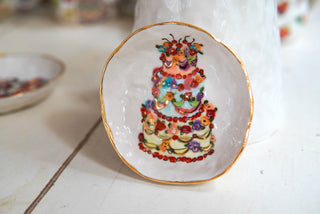 “Birthday Cake II” Small Trinket Dish