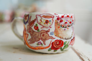 "Brown Paper Bunny" 15 oz Mug
