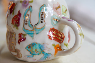 "Two Yellow Roses" 17 oz Mug