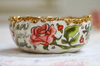 Gilded Candy Bowl 5.5" x 2.4"