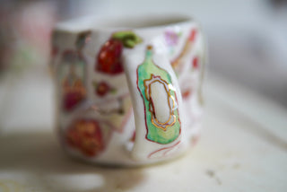 Sweet Lamb & Sleeping Kitty 16 oz Mug