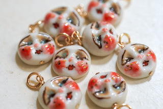 Moon Face Charm VII 1.3 cm