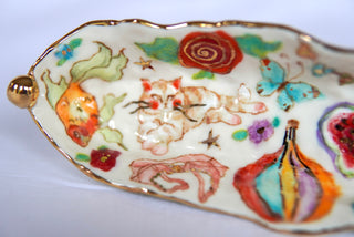 "Goldfish & Taffy" Candy Dish