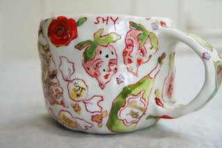 Two Strawberries 17 oz Mug