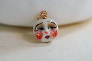 Moon Face Charm III 1.3 cm