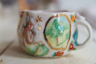 "Stretching Kitty" 11 oz Mug
