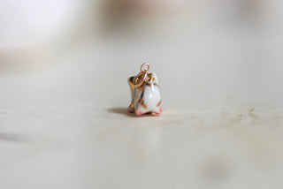 Striped Kitty Figurine Charm