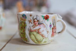 "Olive Jar" 14 oz Mug