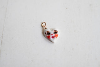 Heart Face Charm