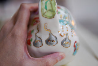 “Kitty and Three Kisses” 15 oz Mug