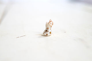 Sitting Kitty Figurine Charm