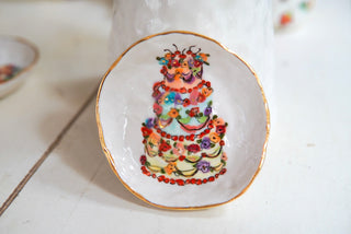 “Birthday Cake II” Small Trinket Dish
