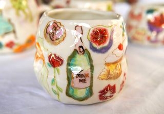 “Mermaid Baby & Rose” 13 oz Mug