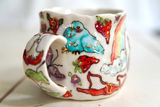 “Lamb & Rainbow” 14 oz Mug