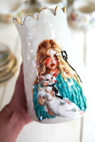 “Innocence” Large Vase