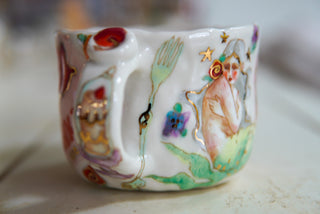"Statue & Thank You" 14 oz Mug