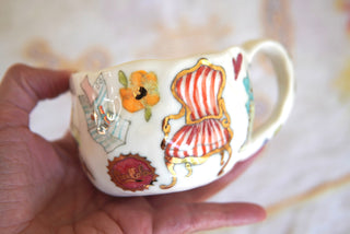 “Pickle & Kitty Fairy” 6 oz Mug