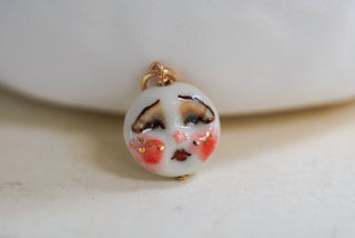 Moon Face Charm I 1.3 cm