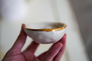 “Goddess and Golden Bow” Ring Dish
