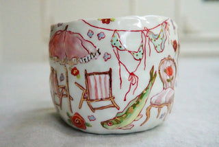 Two Strawberries 17 oz Mug